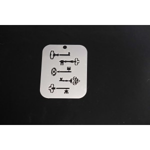 3073 Keys Re-Usable Stencil