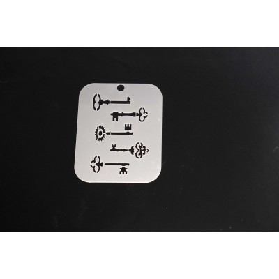 3073 Keys Re-Usable Stencil