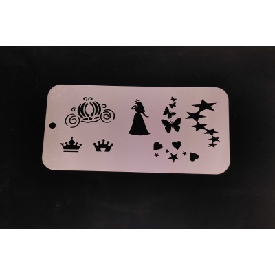 4019 Princess Re-Usable Stencil