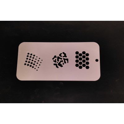 4021 Multiple Textures Re-Usable Stencil