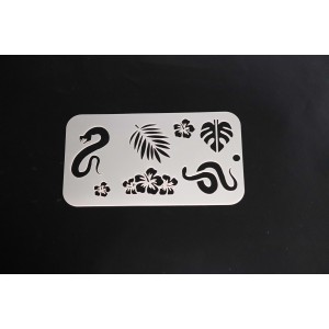 4040 Jungle Re-Usable Stencil