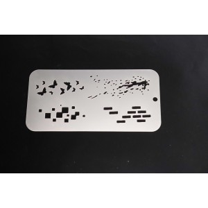 4043 Various Textures Re-Usable Stencil