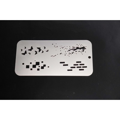 4043 Various Textures Re-Usable Stencil