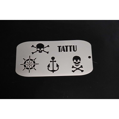 4048 Pirates Set Re-Usable Stencil