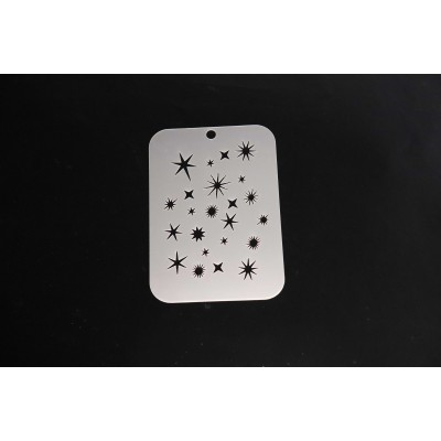 4060 Stars Re-Usable Stencil