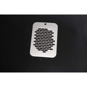 4062 Brick Texture Re-Usable Stencil
