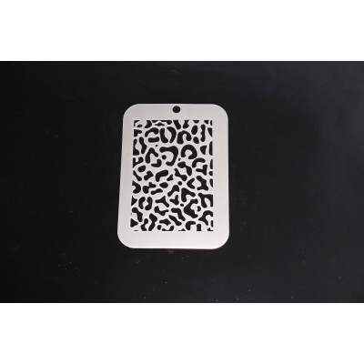 4063 Leopard Print Texture Re-Usable Stencil