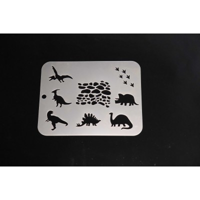 4070 Dinosaur Set Re-Usable Stencil