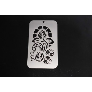 4075 Flowers Re-Usable Stencil