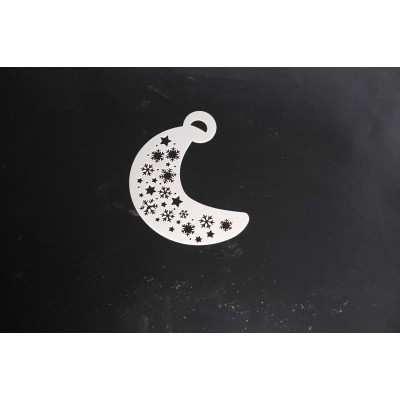 4076 Snowflakes & Stars Re-Usable Stencil