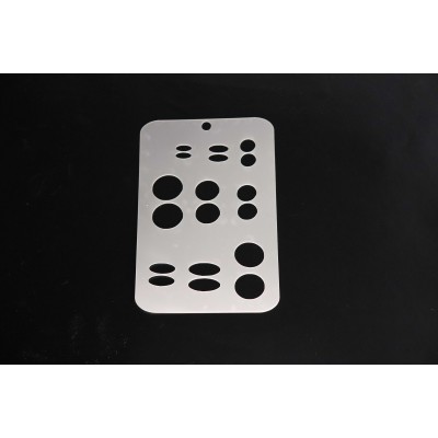 4080 Various Circles Re-Usable Stencil