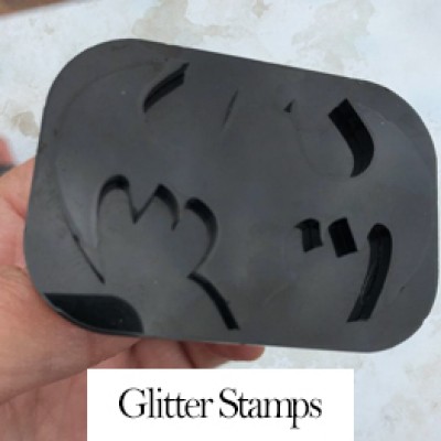 Glitter Stamps
