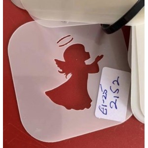 Angel reusable stencil Angel reusable stencil