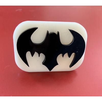 001 Bat Glitter Stamp