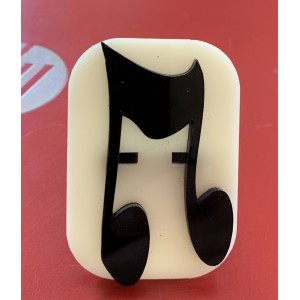 033 Musical Notes Glitter Stamp 033 Musical Notes Glitter Stamp