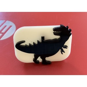 010 Dinosaur 2 Glitter Stamp 010 Dinosaur 2 Glitter Stamp