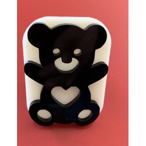 056 Teddy Glitter Stamp