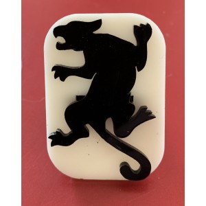 055 Jaguar Glitter Stamp