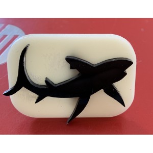 027 Shark Glitter Stamp 027 Shark Glitter Stamp