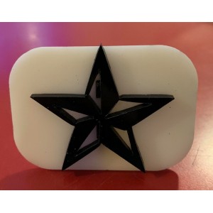 082 star reusable glitter stamp