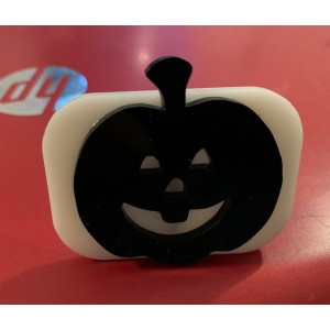 087 pumpkin reusable glitter stamp