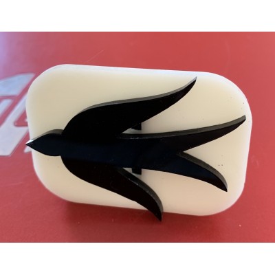 054 Bird Glitter Stamp