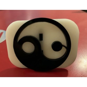 090 ying yang reusable glitter stamp