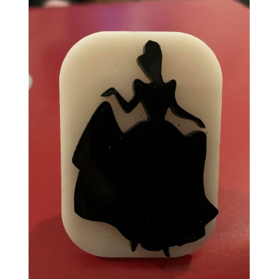 093 princess reusable glitter stamp