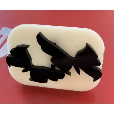 006 Butterfly 3 Glitter Stamp