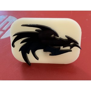 018 Dragon Head Glitter Stamp 018 Dragon Head Glitter Stamp