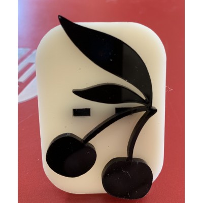 063 Cherries Glitter Stamp