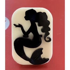 037 Mermaid 3 Glitter Stamp 037 Mermaid 3 Glitter Stamp