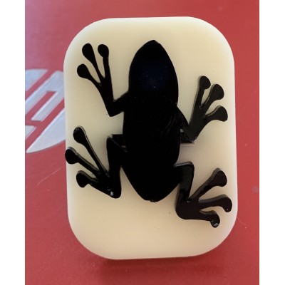 031 Frog Glitter Stamp