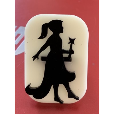 016 Fairy 2 Glitter Stamp