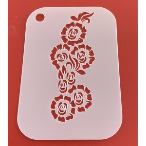 6270 henna inspired reusable stencil / stencils