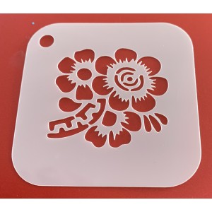 6279 henna inspired reusable stencil / stencils