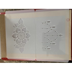 Décolletage stencil Décolletage stencil