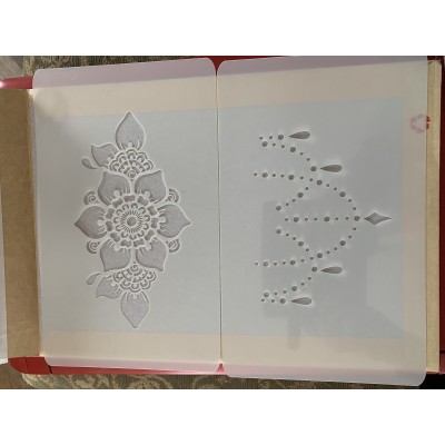 Décolletage stencil