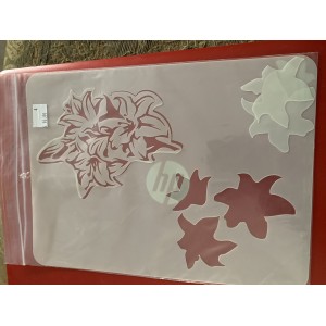 lilies tattoo sleeve stencil lilies tattoo sleeve stencil