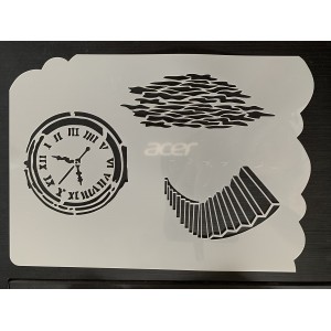 Stairway tattoo sleeve stencil Stairway tattoo sleeve stencil