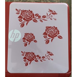 Roses tattoo stencil Roses tattoo stencil