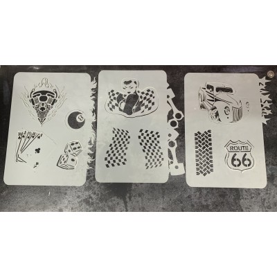 Route 66 tattoo sleeve set