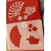 oriental fan tattoo sleeve stencil 