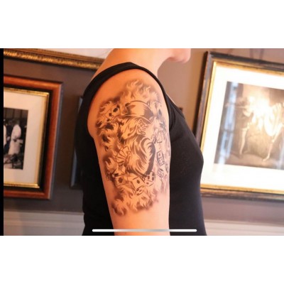 Tattoo Sleeve Stencil
