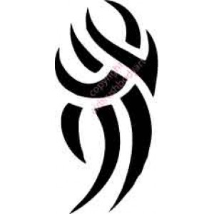 l035 tribal leg stencil